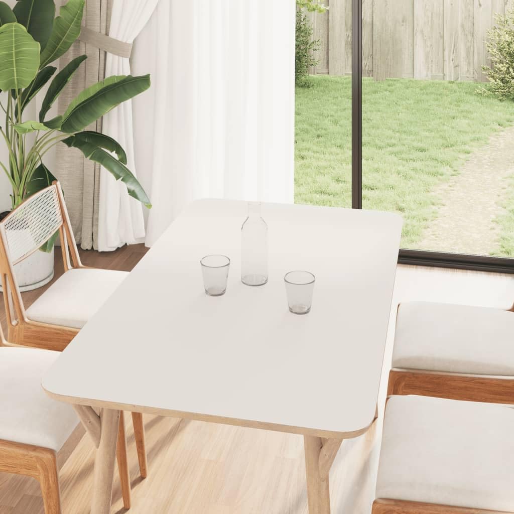 vidaXL Pegatina para Muebles autoadhesiva de PVC Blanco Mate 90x500 cm