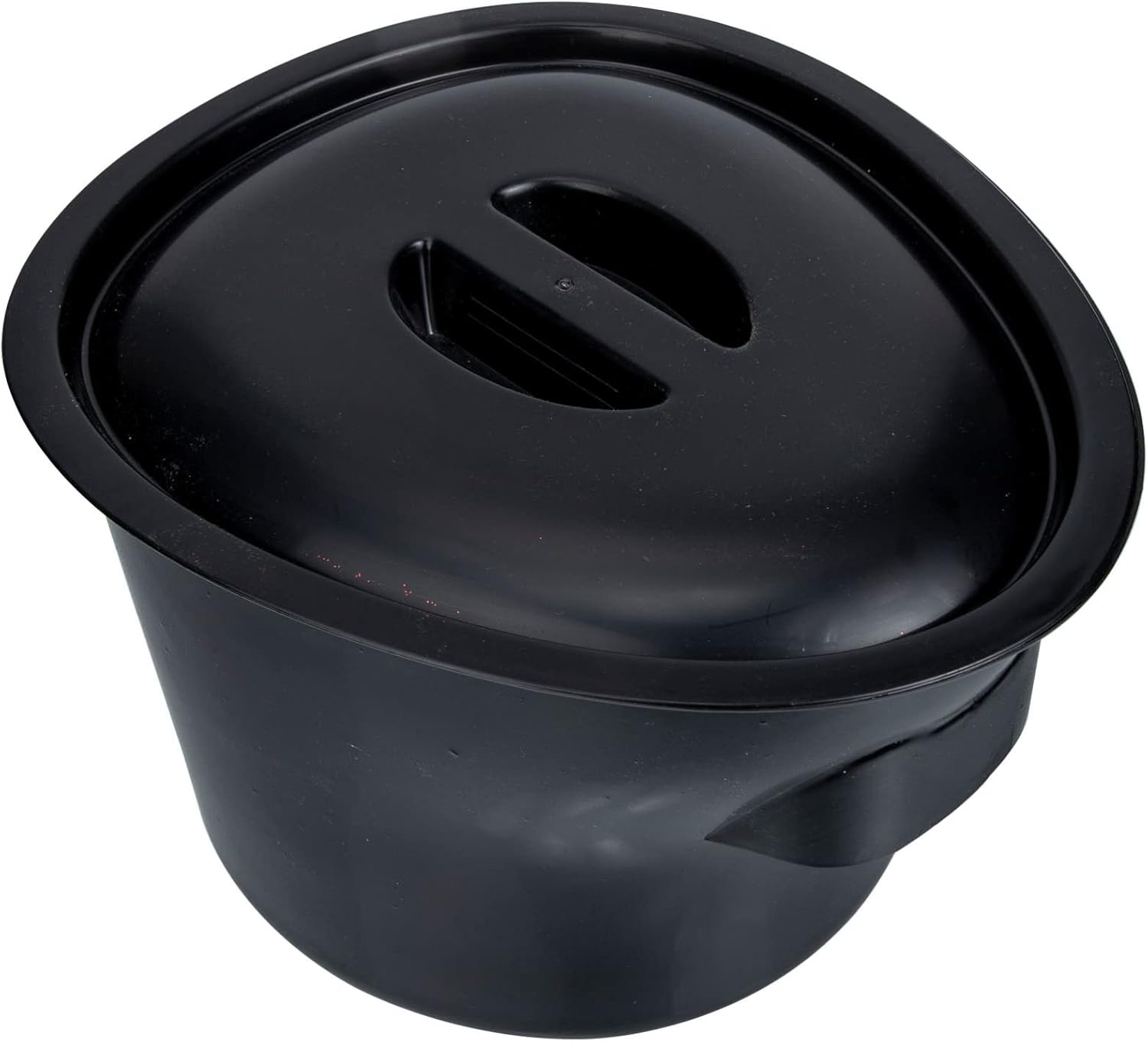 Travel Urine Pot Chamber Pot Plastic Spittoons Urine Bedpan with Lid Portable Toilet Adult Potty