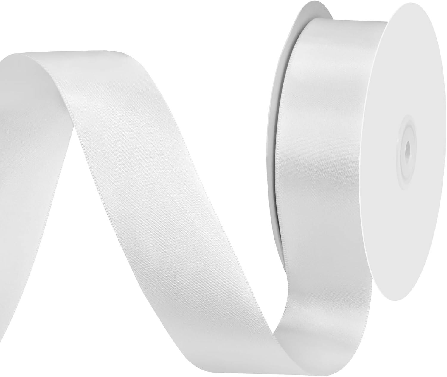 Amazon.com: White Satin Ribbon 1-1/2