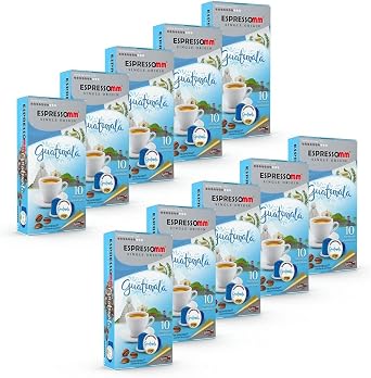 Espressomm  Single Origin Guatemala Aluminum Capsule Coffee 100 Pieces - Nespresso  Compatible*