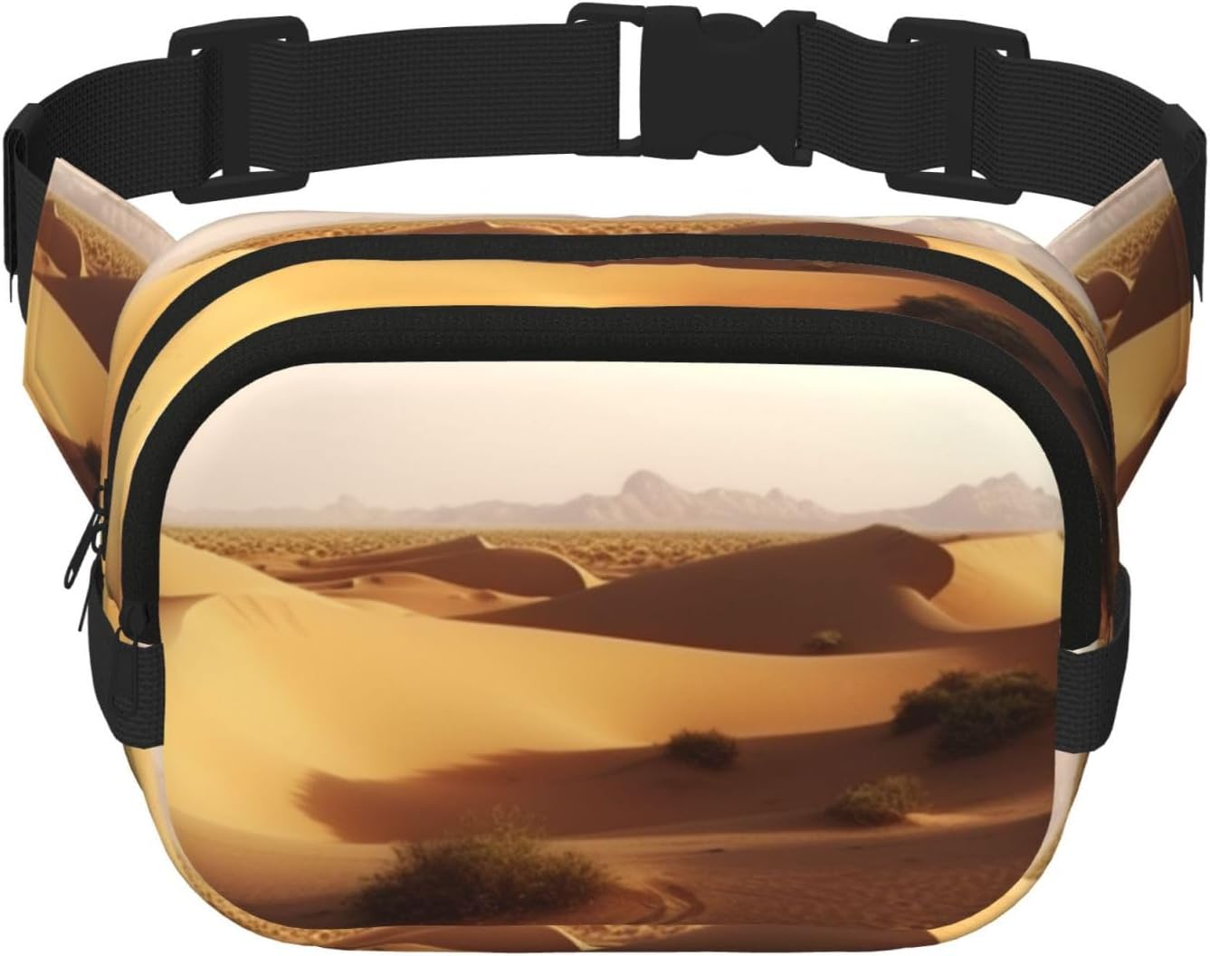 Fanny Packs for Women Adjustable Belt Bag Lightweight Fashion Waist Packs Men Sling Bag Desert landscape Fanny Pack Crossbody Belt Bag for Traveling Workout Running Cycling