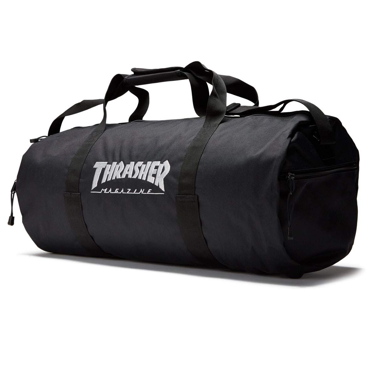 Amazon.co.jp: Thrasher ロゴ スケートダッフルバッグ - ブラック