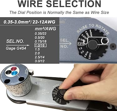 JRready JRD-DT2 Deutsch Crimp Tool Turret Style Positioner Wire 12-22AWG