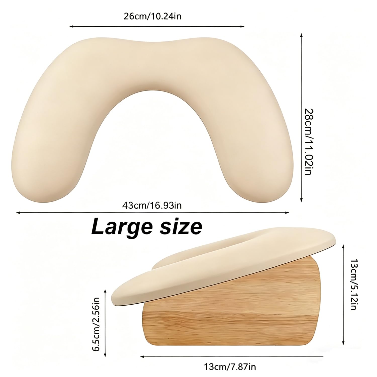 Poggiamano Per Unghie,Poggia Mani Per Unghie,Cuscino Mani Pieghevole Per Manicure, Poggia Mani In Pelle Pu, Design Ergonomico, Tavolo Da Manicure Pieghevole Per Salone Di Bellezza (milk tea color)