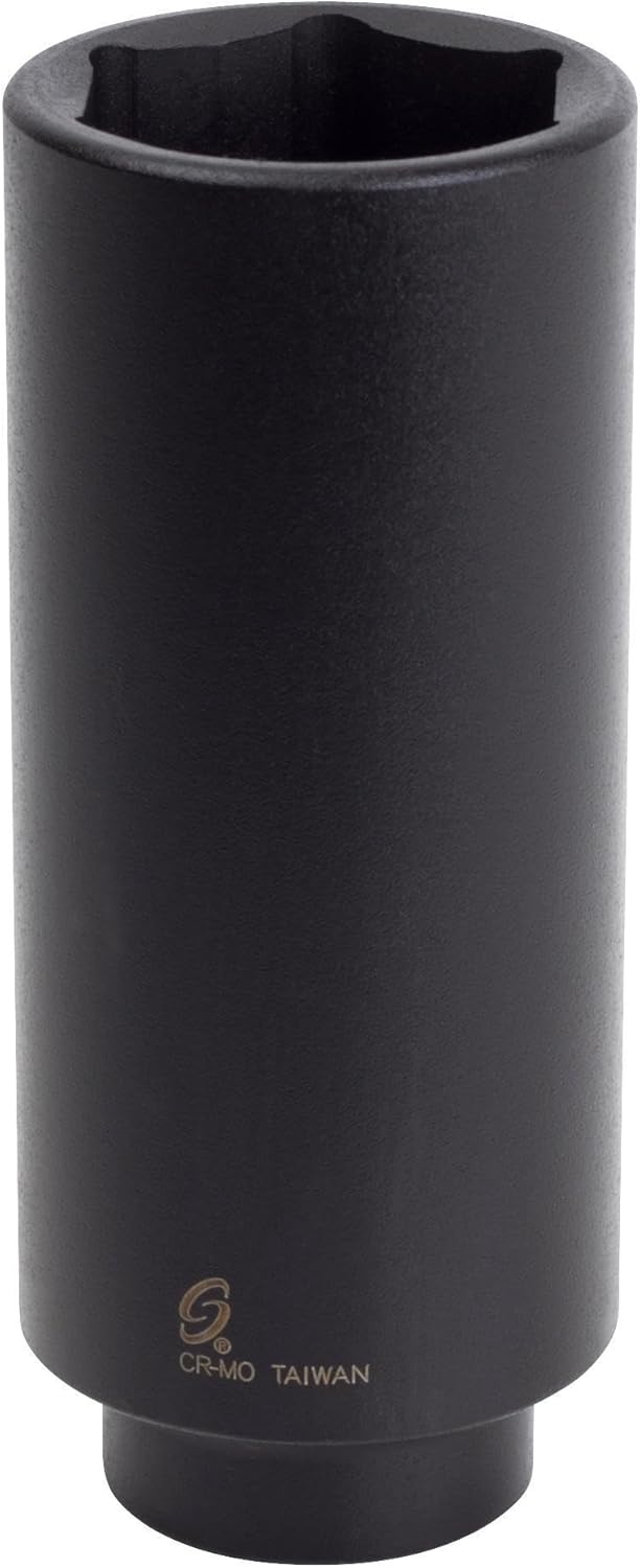 Sunex 244xd 1/2-Inch Drive 1-3/8-Inch Extra Deep Impact Socket