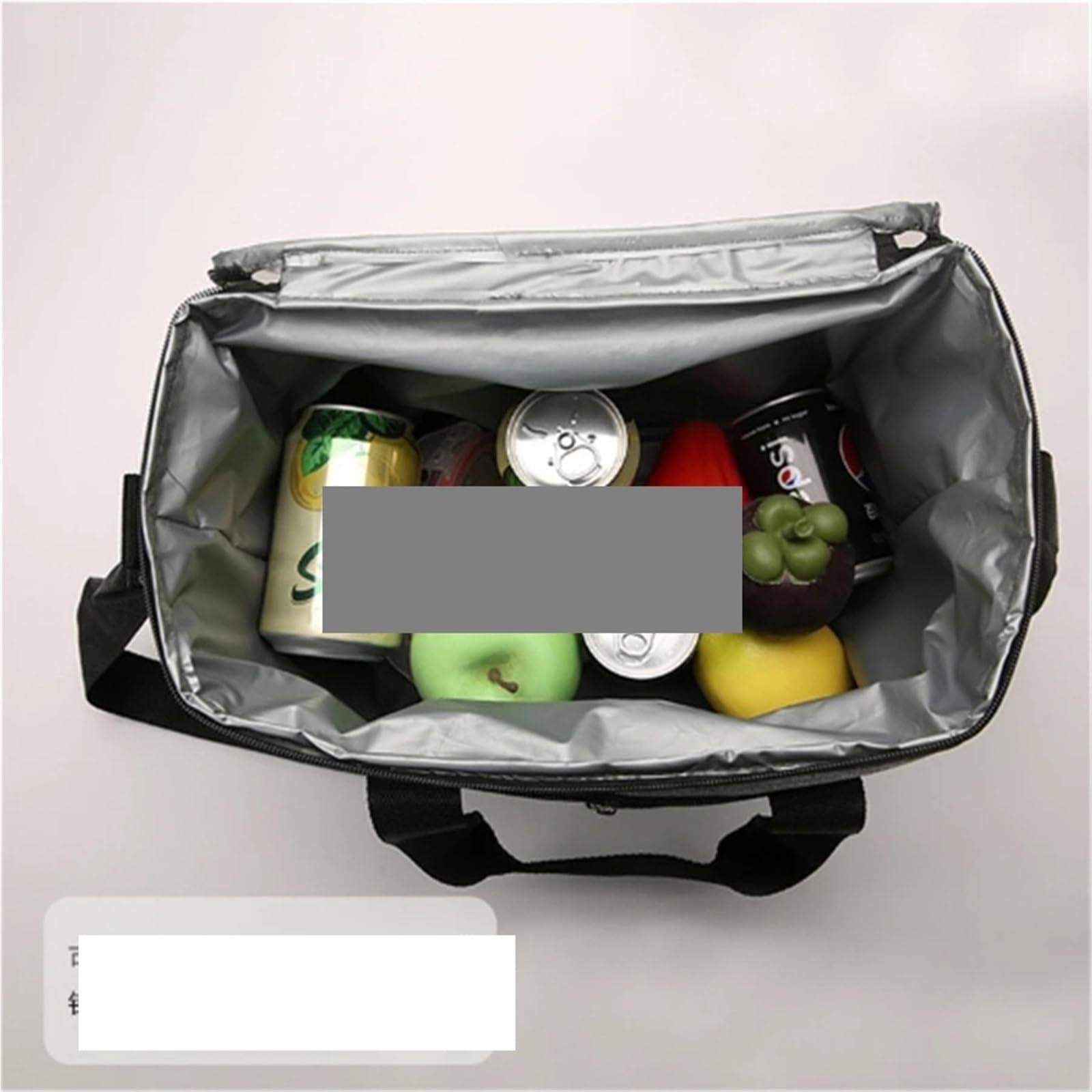 Sac à déjeuner thermique Portable de 15l, boîte nourriture étanche, glacière bureau, isolée par glace, grand sac Camping Oxford