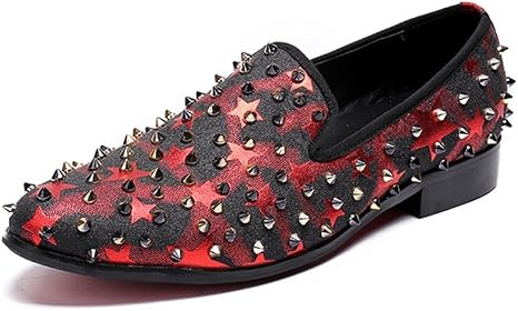 Acquistare 2019 Nuove Scarpe Eleganti Da Uomo Mocassini Con Borchie Con  Strass Da Uomo Scarpe Da Festa Scarpe Da Uomo Con Punta In Ferro Scarpe Da  Uomo In Oro Con Diamanti Economico 