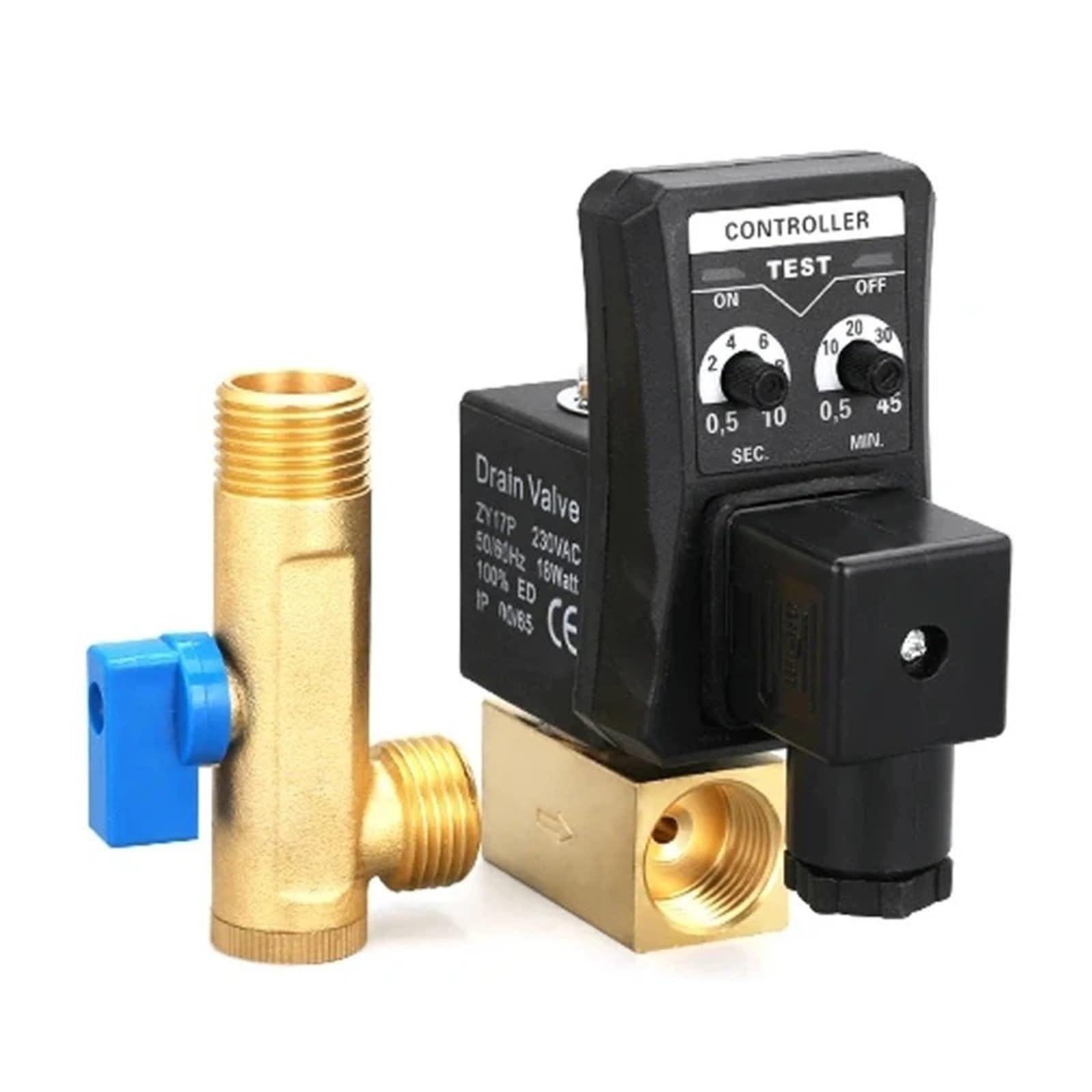 Électrovanne d'eau programmable pour arrosage de jardin et tuyau 1/2 pouce