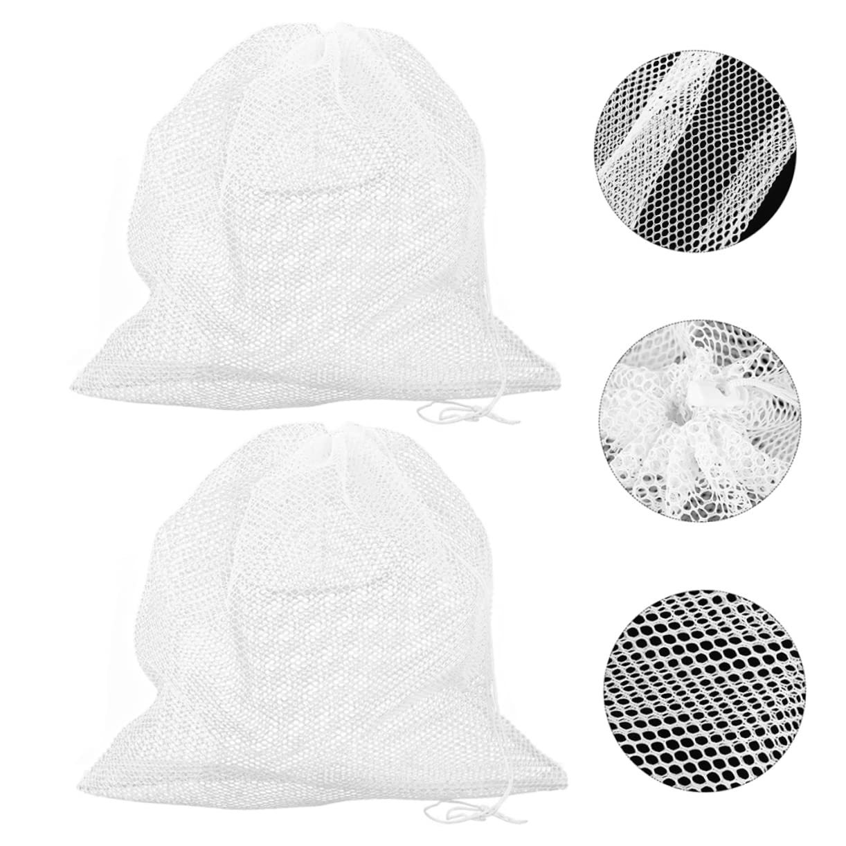 CIYODO Pond Pump Bag Set of 2 Mesh Cover Large Size 31x41cm for Fish Tank Pond Pool