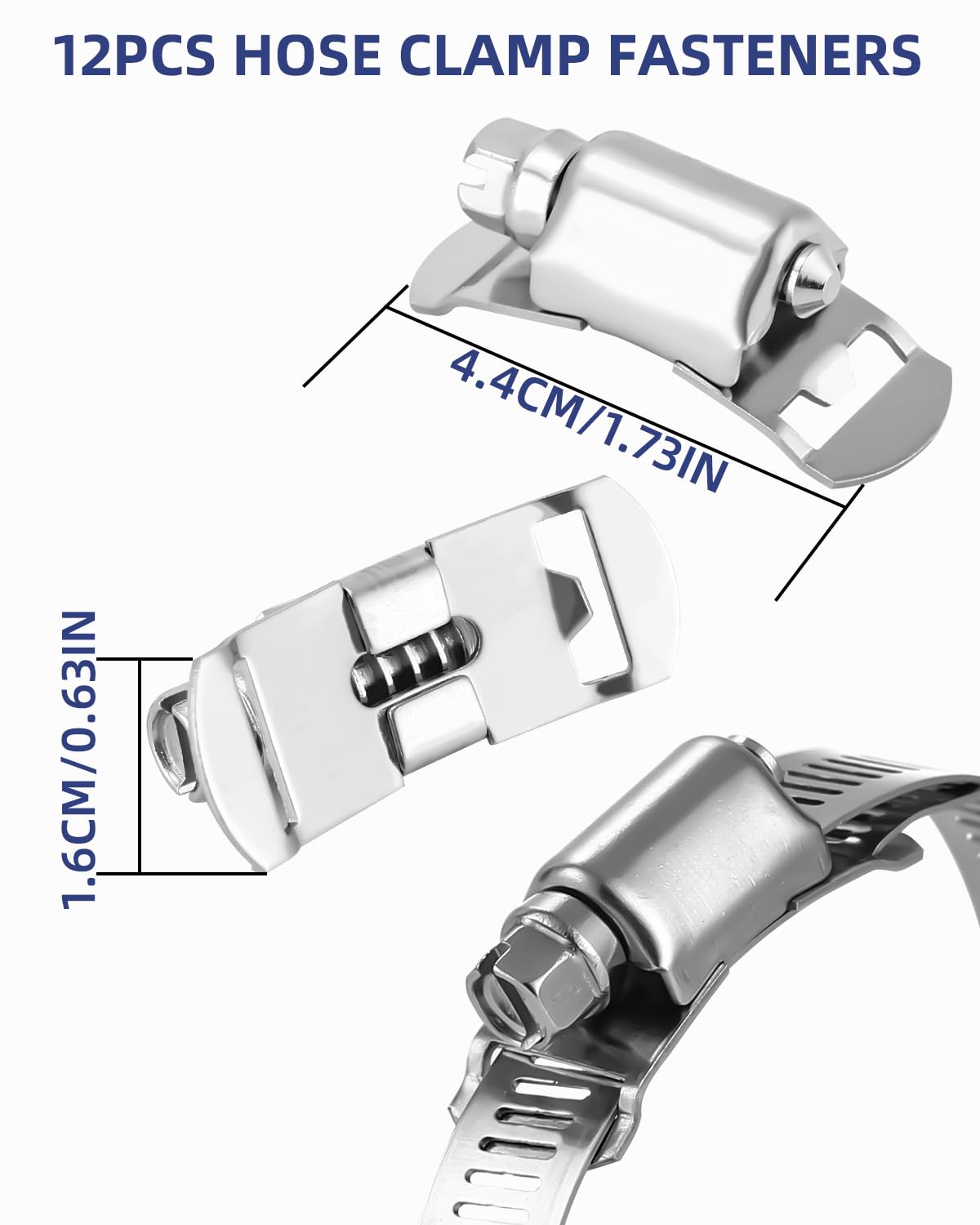 Collier De Serrage Kit 5m Colliers Serrage Inox 304 Avec 16 Fixations - Bande Perforée Réglable Pour Tuyaux Et Câbles Fixations Tuyauterie