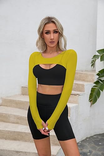 Miniatura 9 de Chal de enfriamiento manga de brazo protección solar Tops de mujer para golf, equitación, conducción