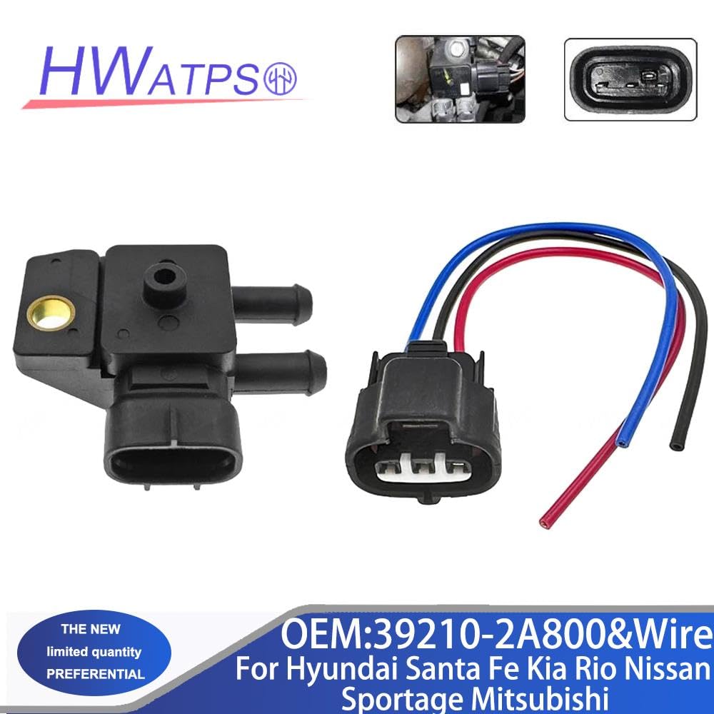 Exhaust Air Pressure Sensor For Hyundai & Kia EURO 5 Engines - Replacement For OEM 39210-2A800 - View #4