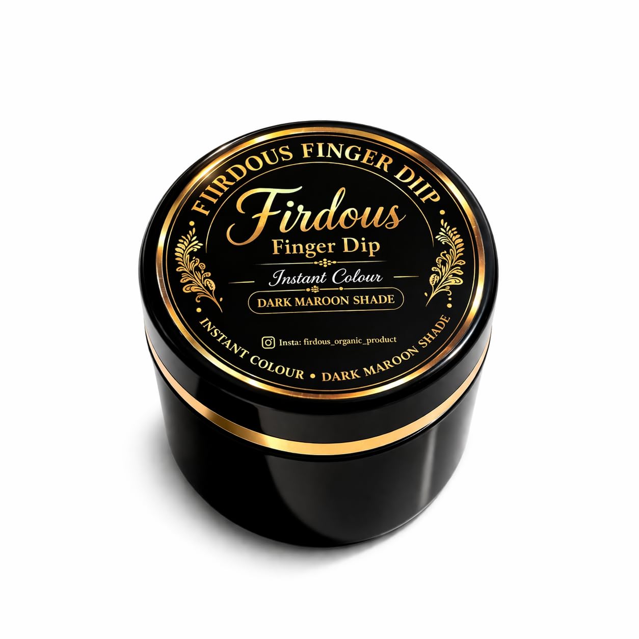 Firdous Finger Dip Instant Colour, Dark Maroon Shade-picture-17