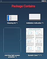 Vista 7 de ZOEGAA Protector de pantalla anti luz azul compatible con iPad Pro 11 (2022, 2021, 2020 y 2018), iPad Air de 5ª/4ª generación (10.9 pulgadas)