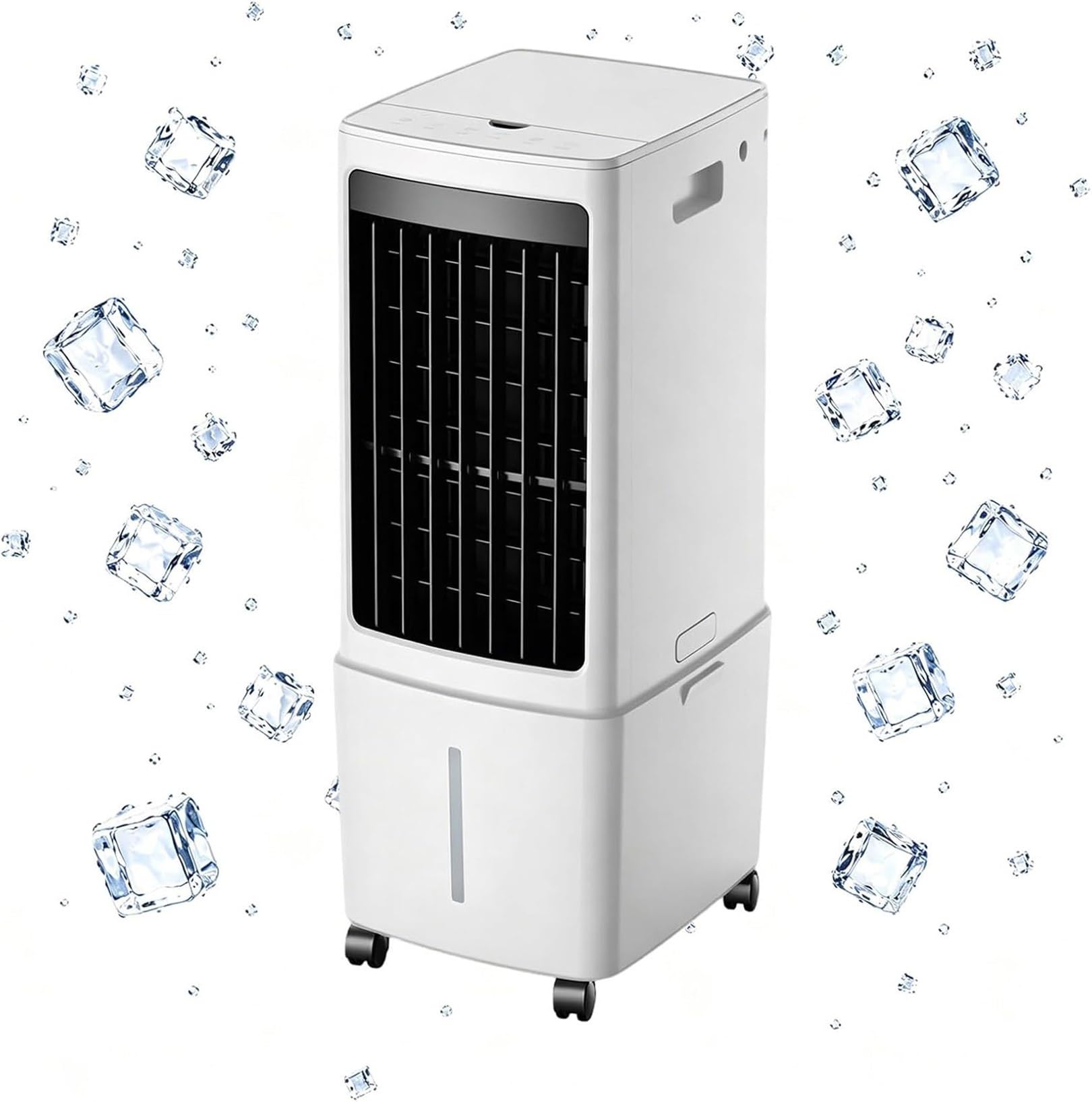 Guyifuny One Color Portable Quiet Air Conditioning Unit Evaporative Air Cooler 2 Ice Box