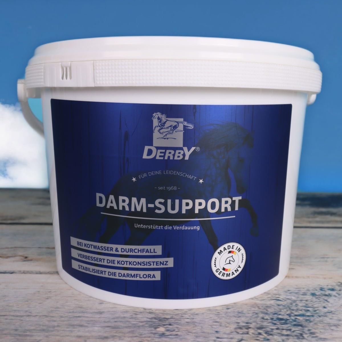 Derby DARM-Support - optimiert die Verdauung bei Kotwasser & Durchfall