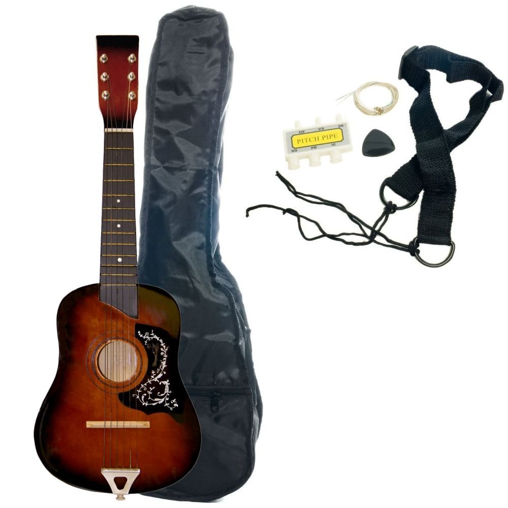 DirectlyCheap 6 String Acoustic Guitar, Pink (000-BT-GA2300-PK)