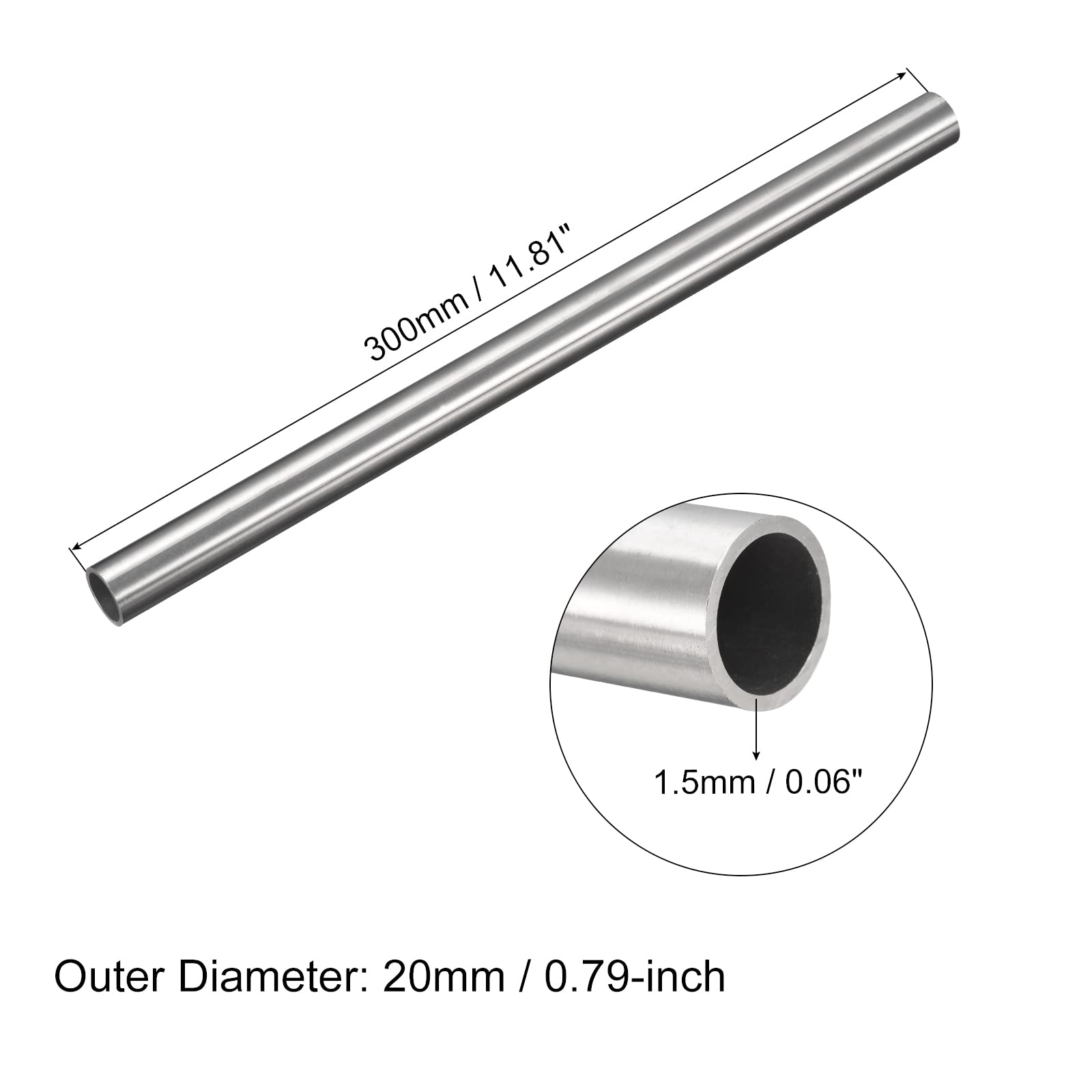 Anneaux Soudés QUARKZMAN En Acier Inox 201 - Lot De 4 (30mm & 40mm) - Pour Suspension Et Décoration