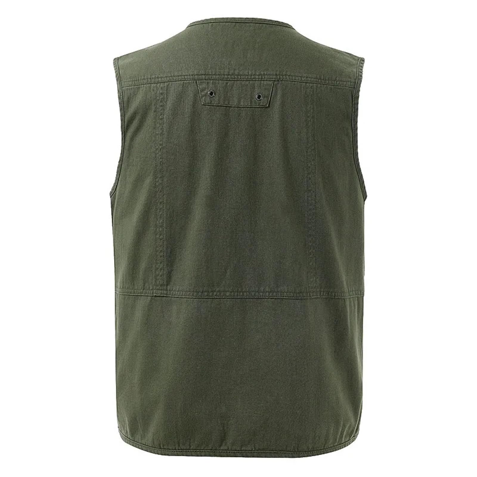 Chaleco de pesca malla secado rápido, multibolsillos, for exteriores, verano para Pesca