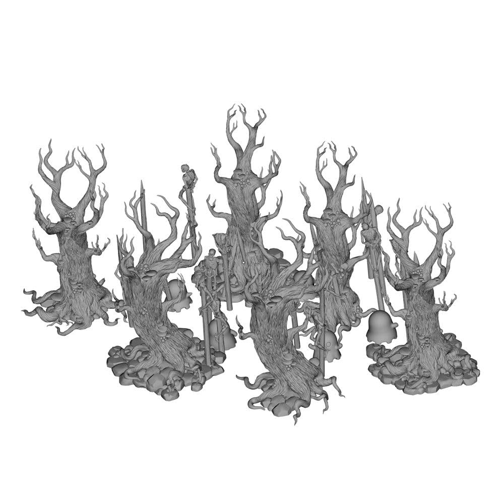 MKK64007T 1/64 Miniaturowy model do składania Przerażająca scena