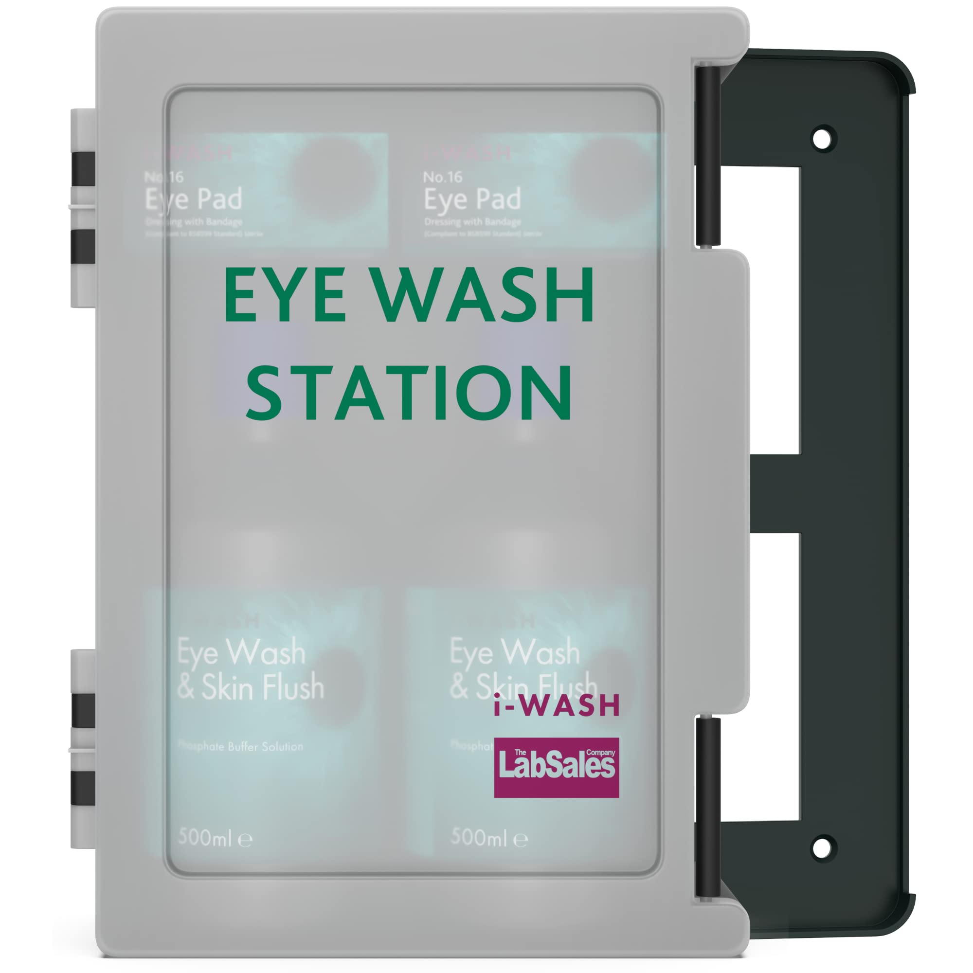 Buy IWash Double Emergency Eye Wash First Aid Kit Station with Two