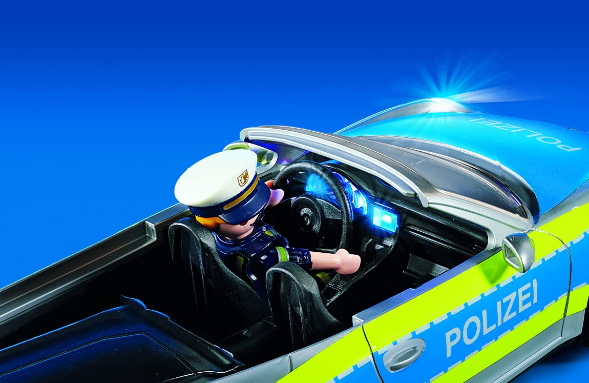 PLAYMOBIL Porsche 70067 City Action Porsche 911 Carrera 4S Police, Multicoloured - Image 2