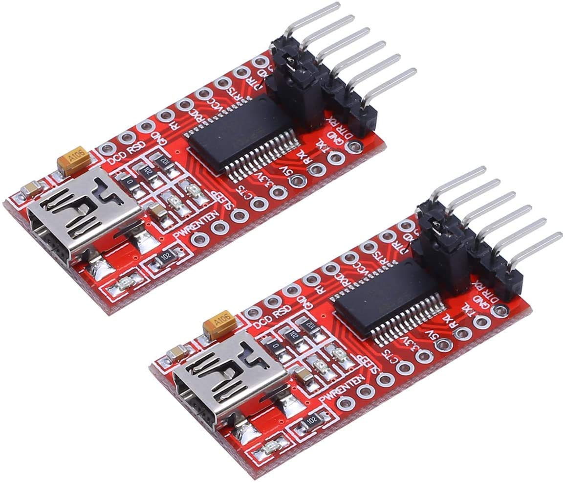 Manushre Manas Enterprises FT232 FT232RL 3.3V 5.5V Module USB to TTL Serial Adapter Module for Arduino Mini Port USB to Serial Interface Module(Pack of 2)-image-16