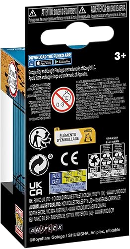 Miniatura 3 de Funko Pop! Llavero de Demon Slayer - Sabito (sin máscara) - Mini figura coleccionable - Relleno de calcetines - Idea de regalo - Producto oficial -