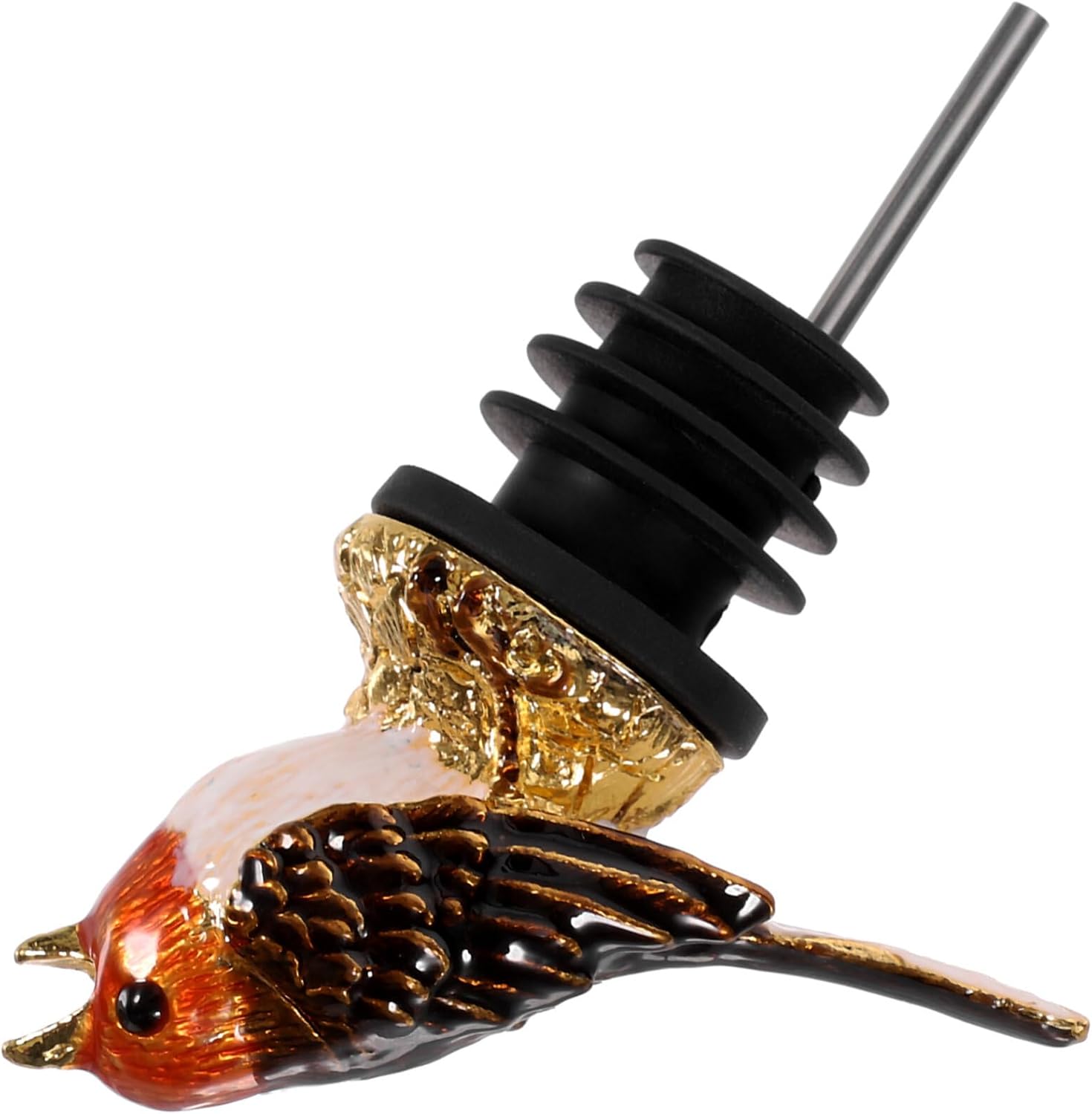 UPKOCH Bird Wine Pourer and Stopper Funny Cute Wine Stopper Zinc Alloy Liquor Pourer Novelty