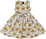 SHENBOLEN Girls Dashiki Print Dress African Tradition Dresses(A,Small)