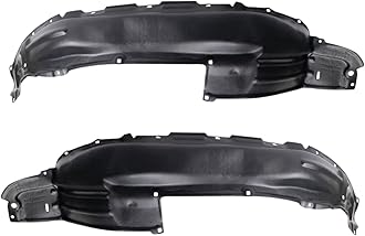 TRQ Front Inner Fender Liner Set Compatible with 2010-2013 Toyota 4Runner TO1248159 TO1249159