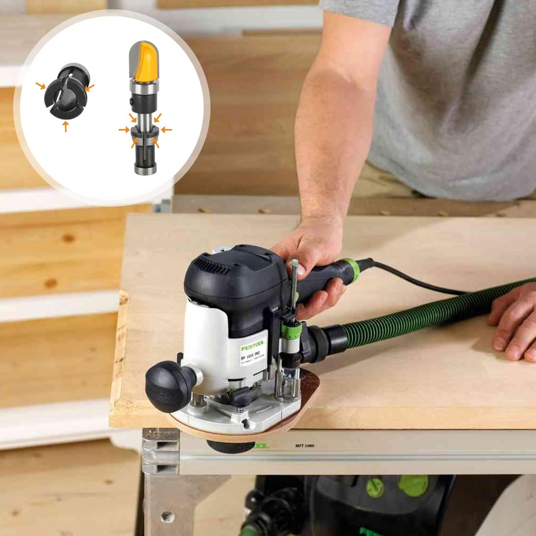 6 Testine Per Mandrino A Pinza - 6 Mm, 6.35 Mm, 8 Mm Per Fresatrici E Incisione - Foto 11