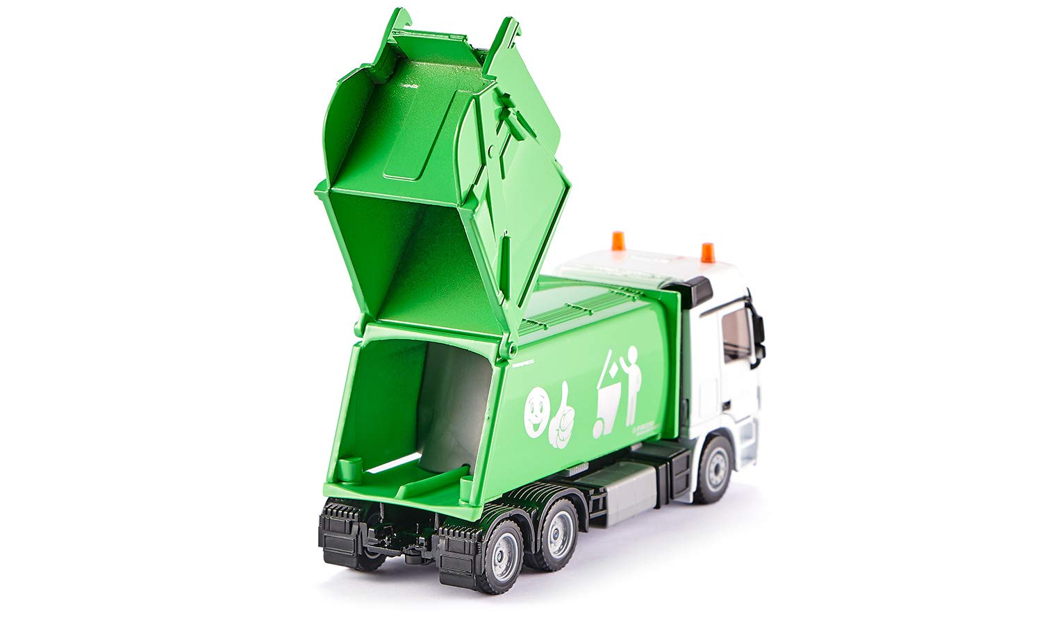 siku 2307, ghe-o rescue vehicle, 1:50, metal,plastic, red, multi
