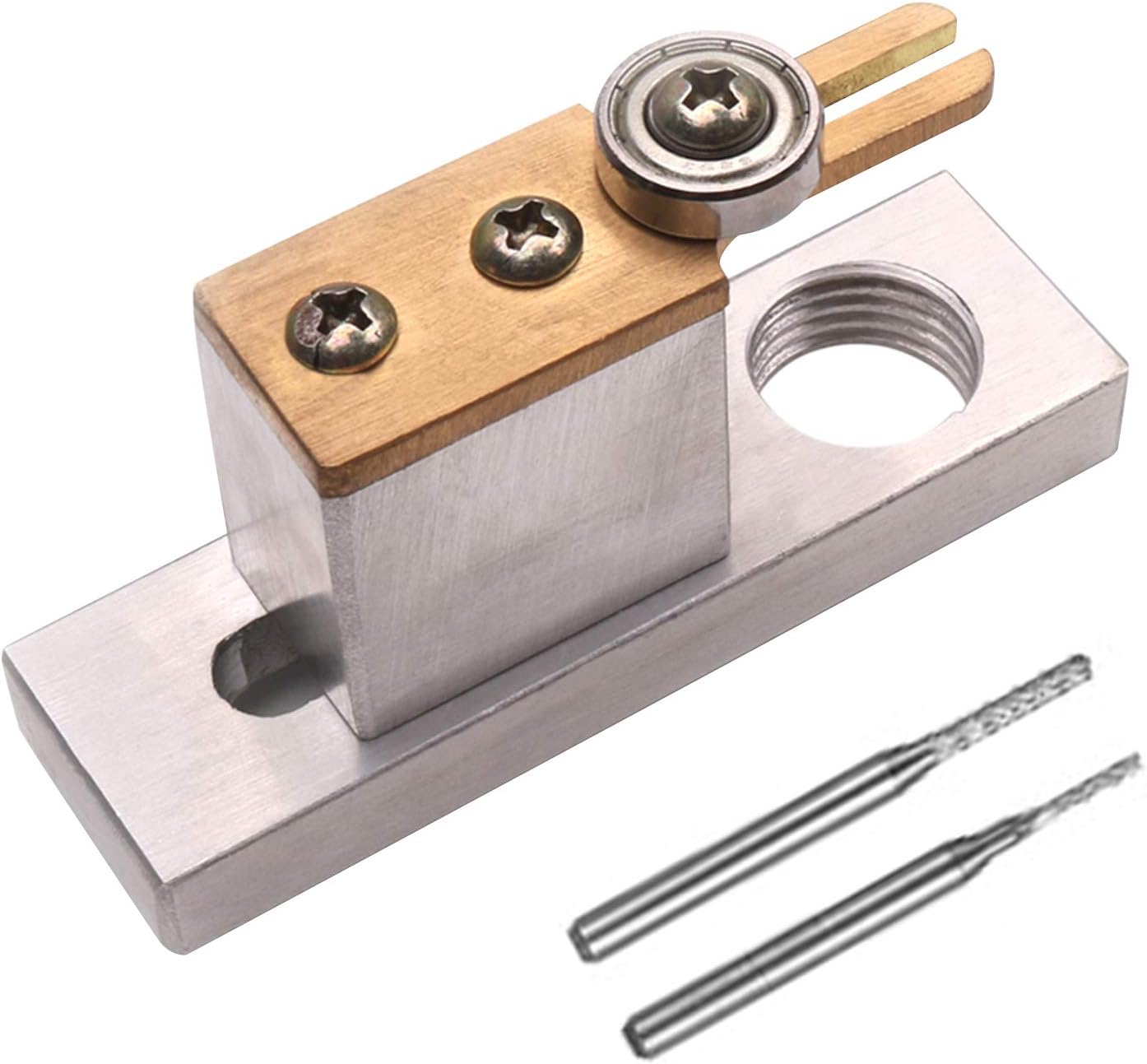 Violin Purfling Tool Violin Making Tool with 2 Milling Cutters for Luthiers Orchestral Instruments