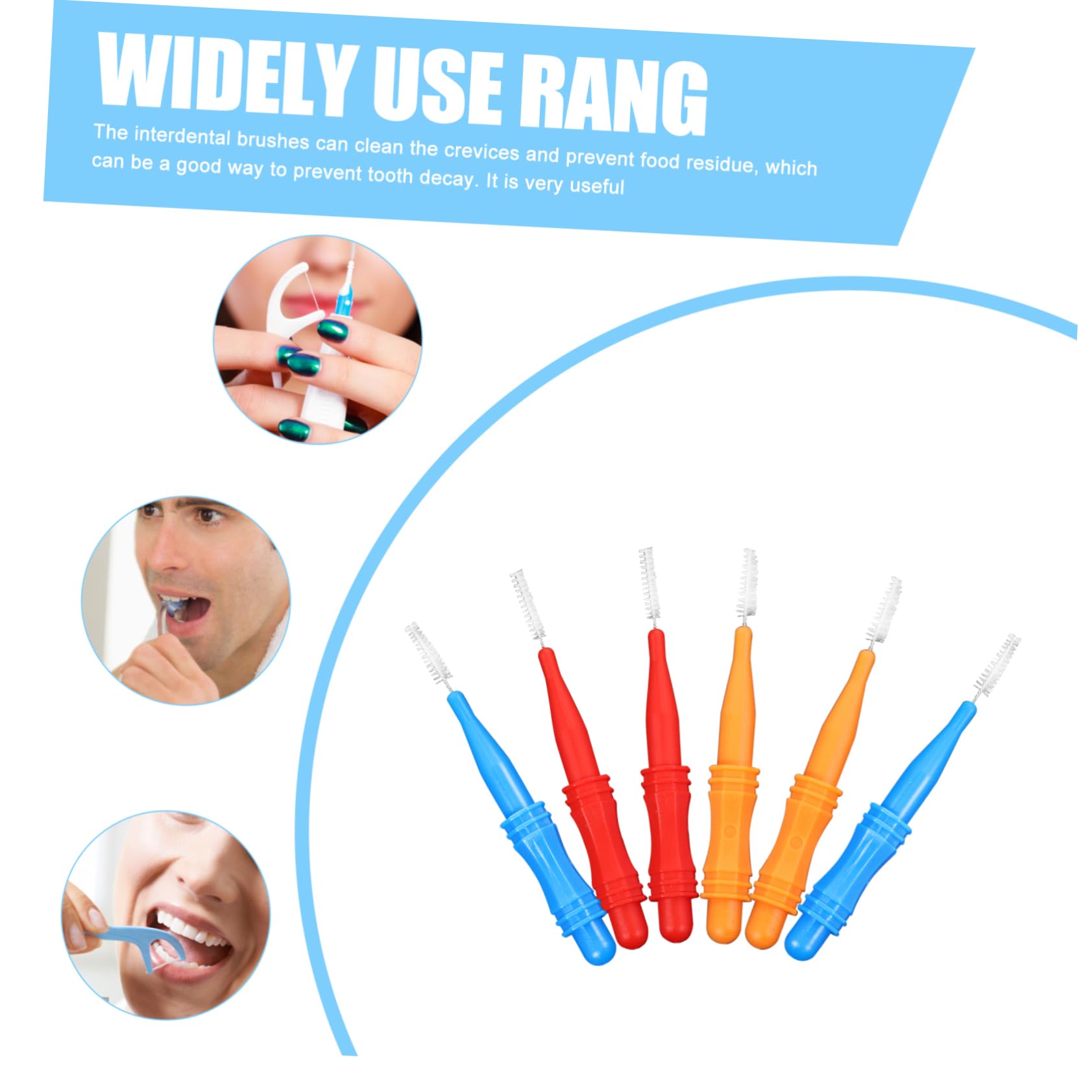 Zerodeko 3 Series Interdentales Compactos De Limpiadores De Eficaces Bucal Prevención De Caries 50 Piezas*3