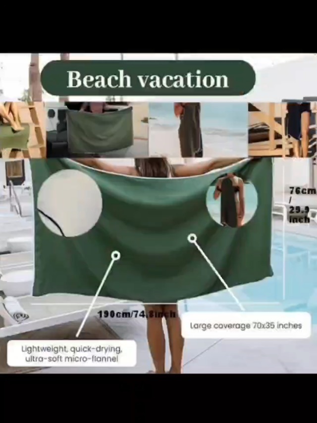 Serviette De Plage Sanglier Noir Drap De Plage Anti Sable, Serviettes