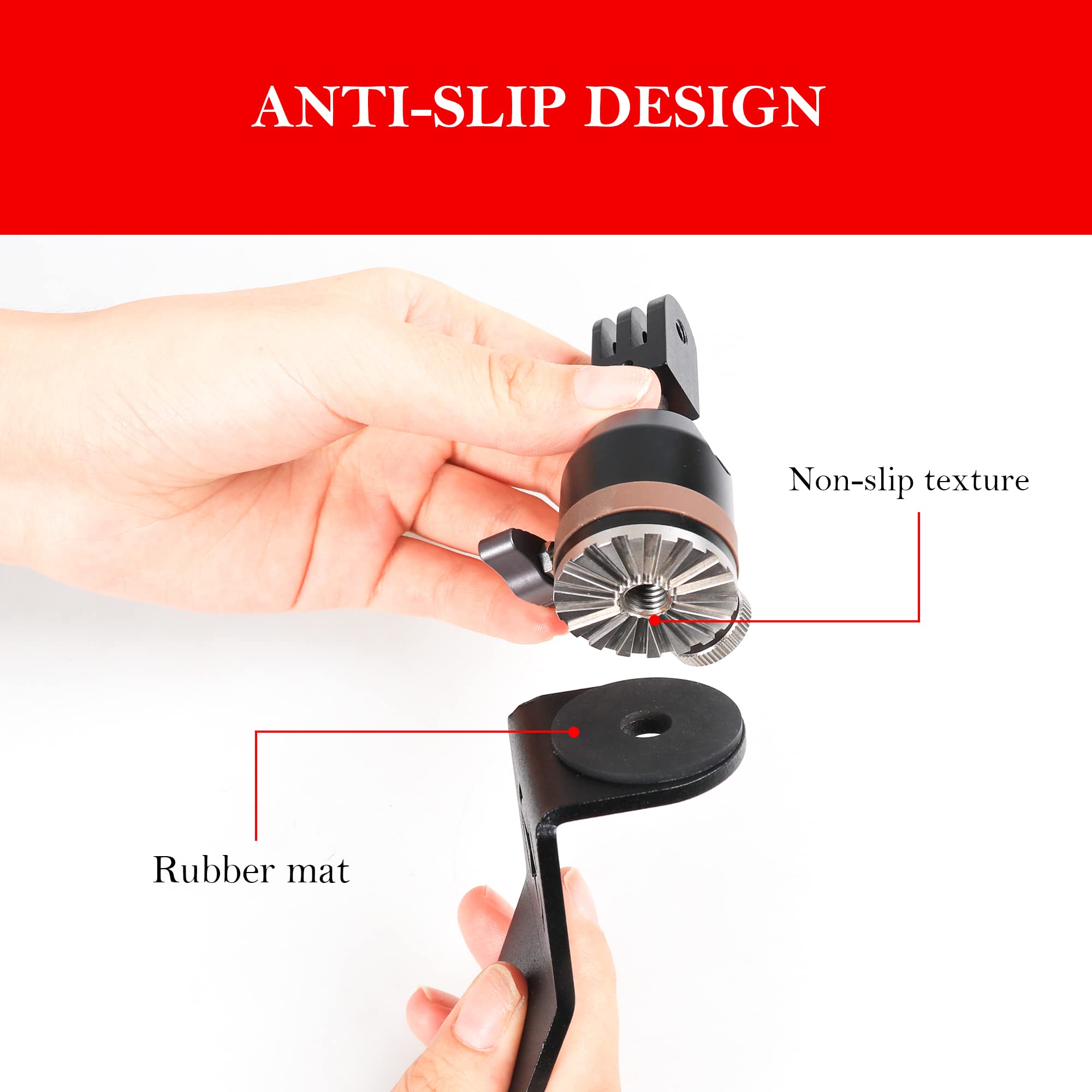 JHD-TOGO ダッシュフォンホルダーとカメラマウント Jeep Wrangler JL アクセサリー 2018-2023 2/4ドア用 Goproスライドレール電話ホルダー スマート 並行輸入品 | JHD-TOGO GoProアクションカメラマウントホルダー 2007-2018