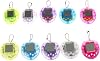 Electronic Pet Game Machine Transparent Peach Heart Virtual Pet Puzzle Game Keychain Birthday Gift for Kids Electronic Pet Game Handheld Electronic Pet Game Virtual Electronic Pet Game Littlest
