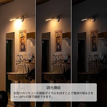 オシャレ間接照明　調光調色機能付き 楽天市場】[2個セット］エジソンスマート TREO ミニシーリング