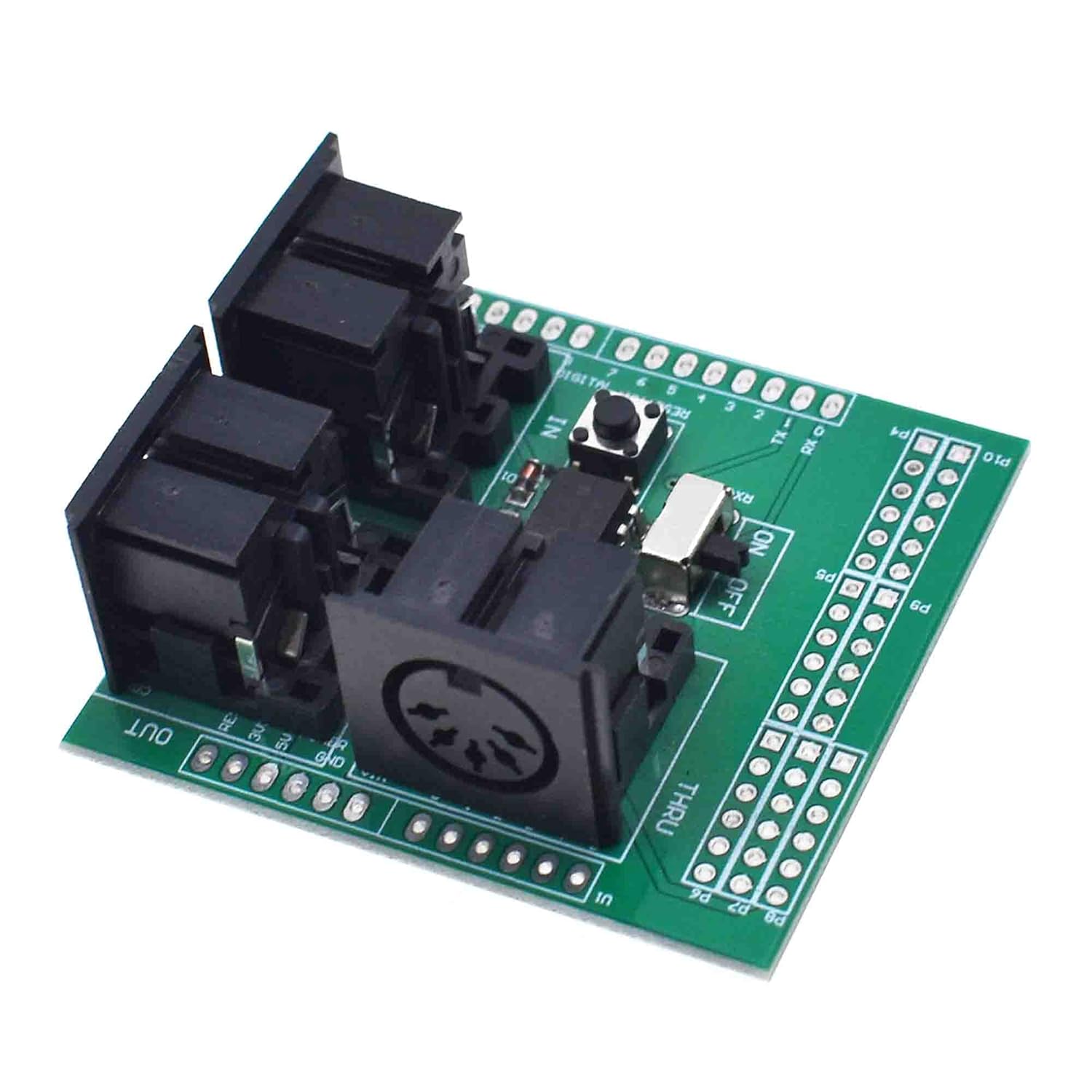 MIDI Shield Musical Breakout Board Instrument Digital Interface Adapter  Plate 호환 아두이노 어댑터-모바일 11번가