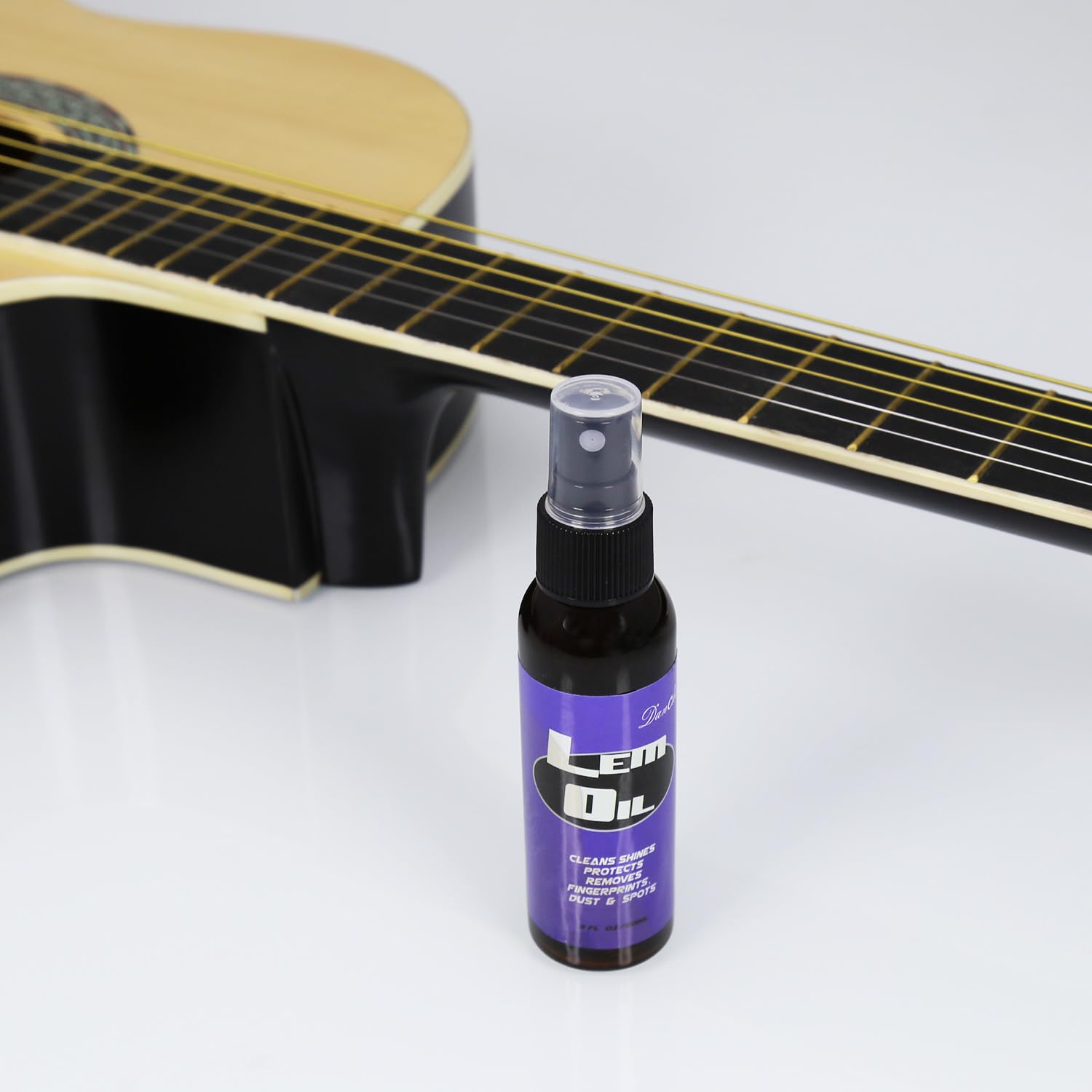 Huile De Citron Pour Guitare 80 Ml – Nettoyant & Entretien Touche, Cordes Et Manche, Formule Naturelle