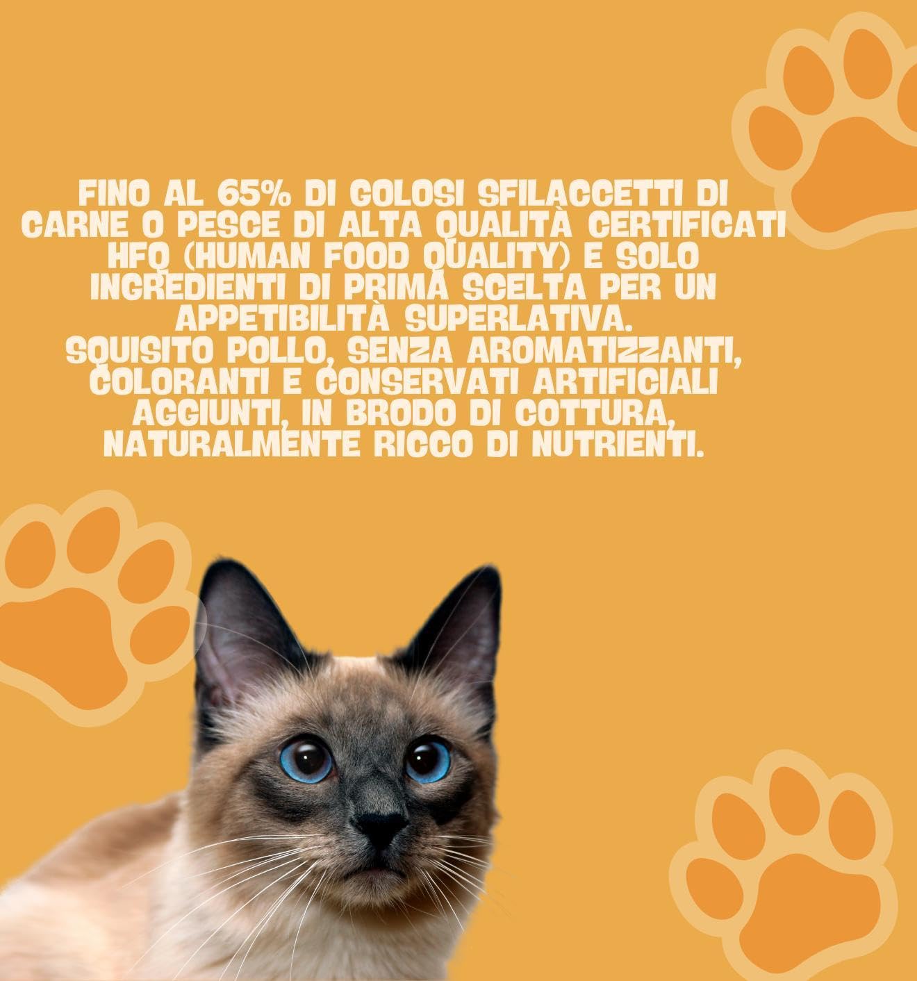 Oasy Húmedo Gato Natury Cooking Broth Sabor Pollo, suaves filos naturales en caldo de cocción para gatos adultos de todos los tamaños y razas | 12 latas de 85 gramos cada una.