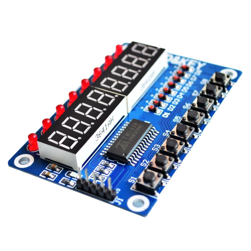 SPKey Display for AVR New 8-Bit Digital LED Tube 8-Bit TM1638 Module