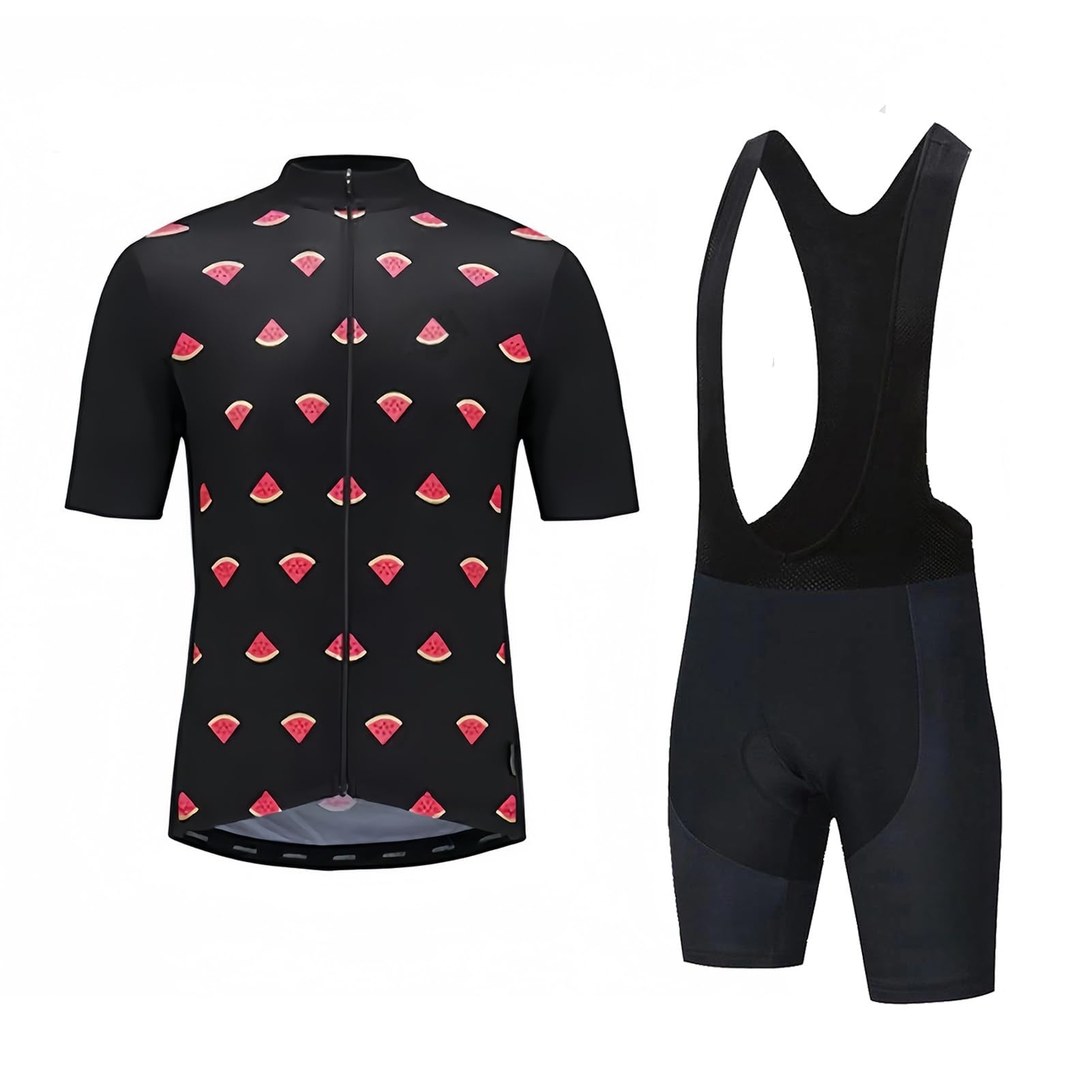Tenue cycliste homme séchage rapide et cuissard rembourré gel 9D pour l'été
