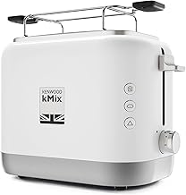 Kenwood Electronics TCX751WH toaster 2 slice(s) White 900 W - Kenwood Electronics TCX751WH, 2 slice(s), White, Metal, Buttons, 900 W, 160 mm