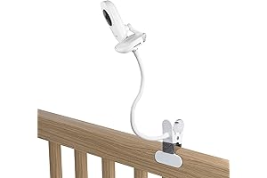 Aobelieve Flexible Clamp Mount for VTech VM819 and VM3252 Video Baby Monitor