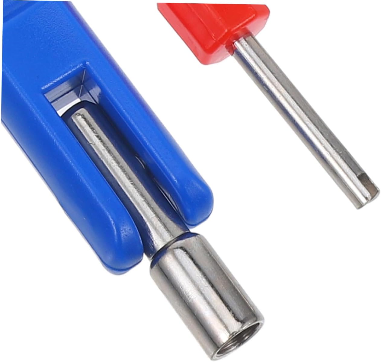 43pcs Valve Stem Installer Tool Kit Tire Valve Stem Core Puller Remover for Car Bike Truck Quick Tire Maintenance