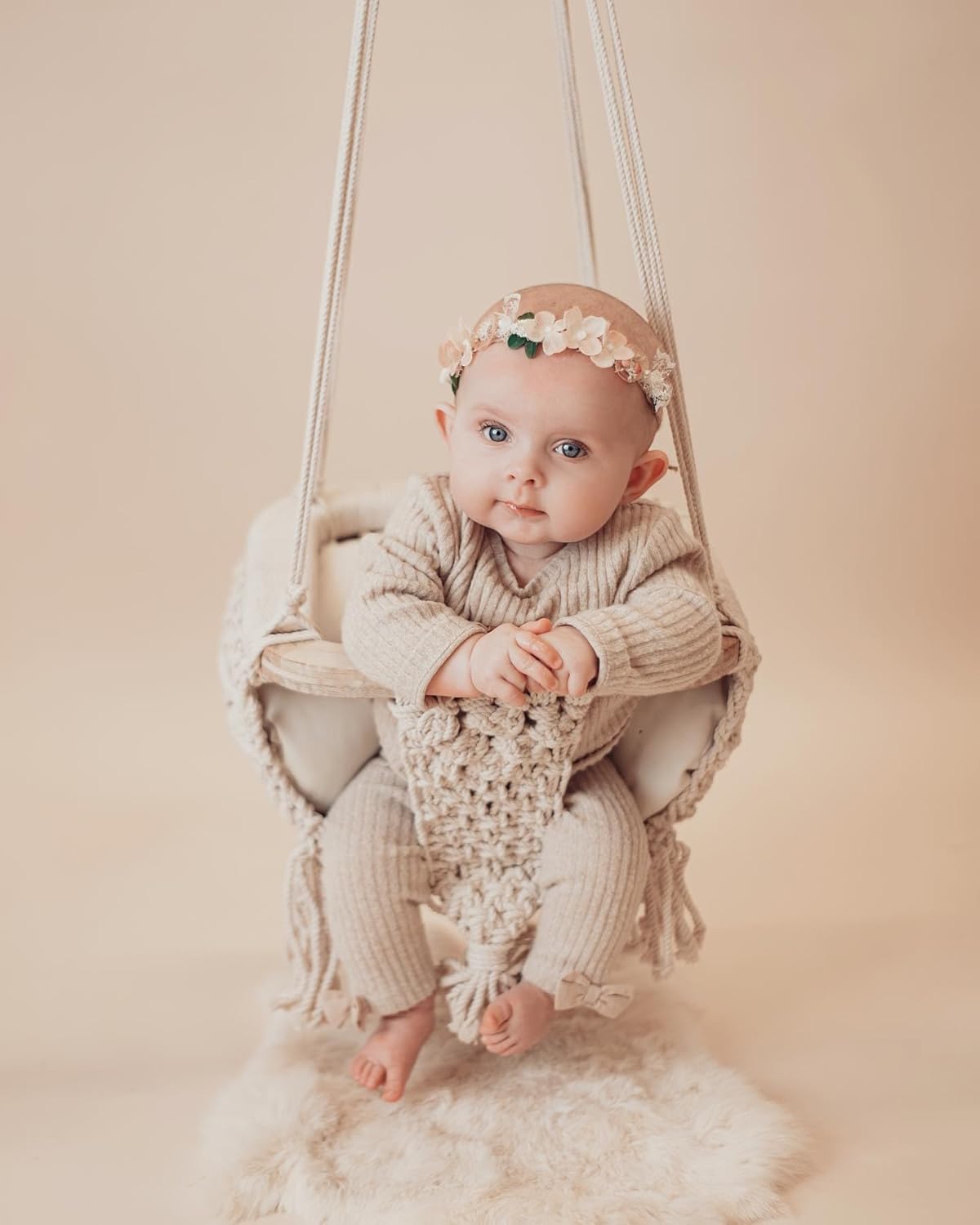 New 2021!! Macrame Swing Chairs-Handmade Swing-Baby Swing Chair-Toddler Swing-Indoor Swing-Hammock Chair-Baby Hammock-Outdoor Swings