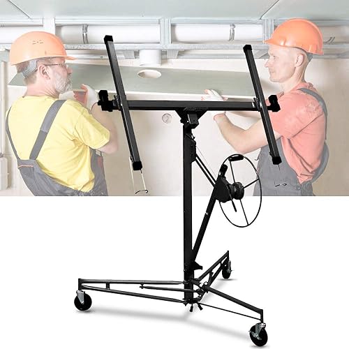 Elevador de paneles de yeso de 11 pies, elevador de paneles de yeso, resistente, ruedas giratorias con bloqueo, elevadores de paneles de yeso,