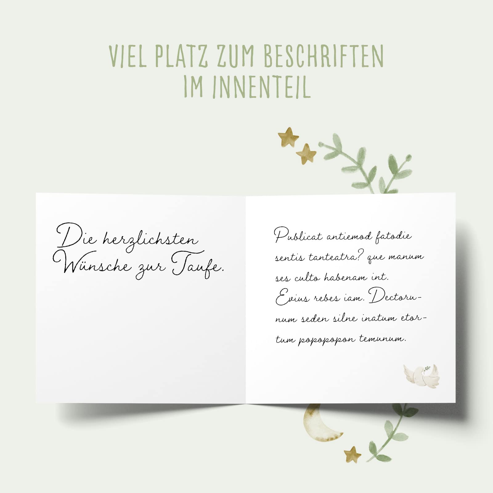 Ballon De Baptême De 43 Cm Comme Cadeau De Baptême Pour Garçon Et Fille